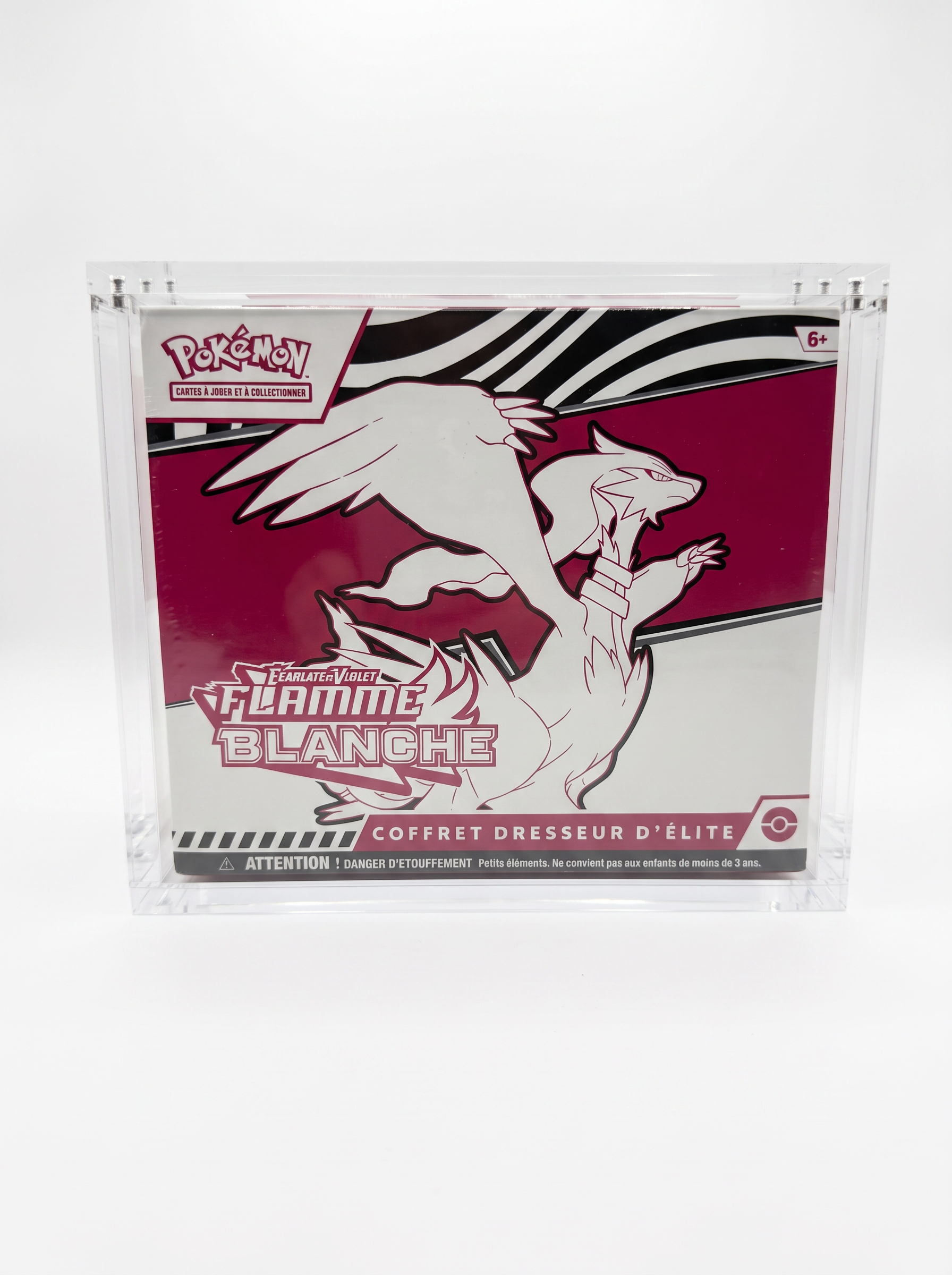 Protection acrylique pour coffret ETB Pokémon